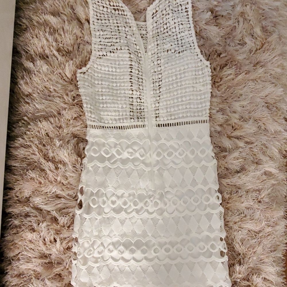 White dress size small